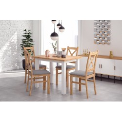 Krzesło dąb złoty craft (siedzisko szare Forever 65) Krzesło dąb złoty craft (siedzisko szare Forever 65)