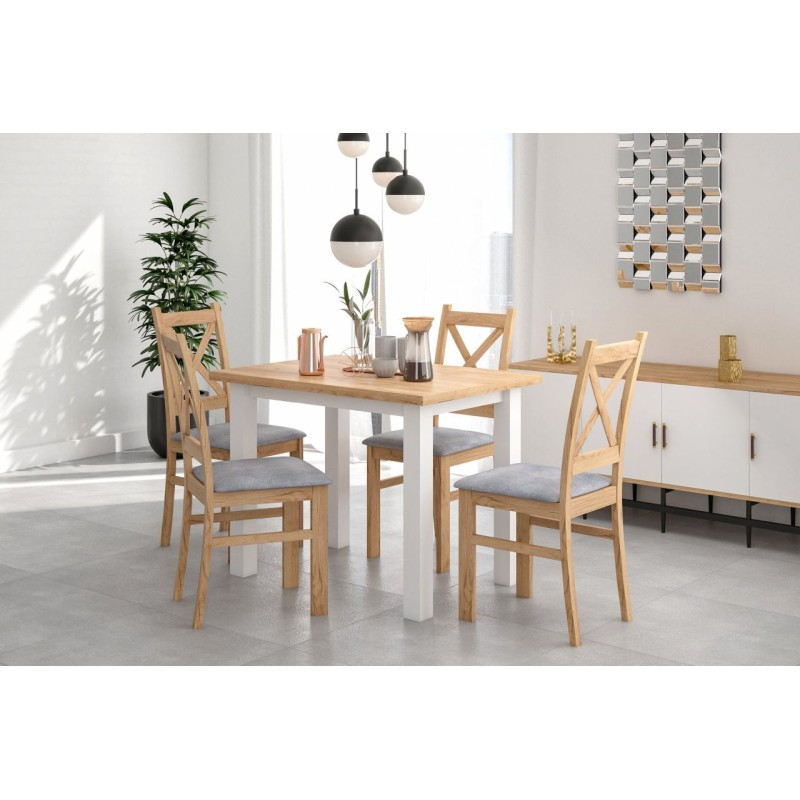 Table (golden oak craft/white) 70x100 Table (golden oak craft/white) 70x100
