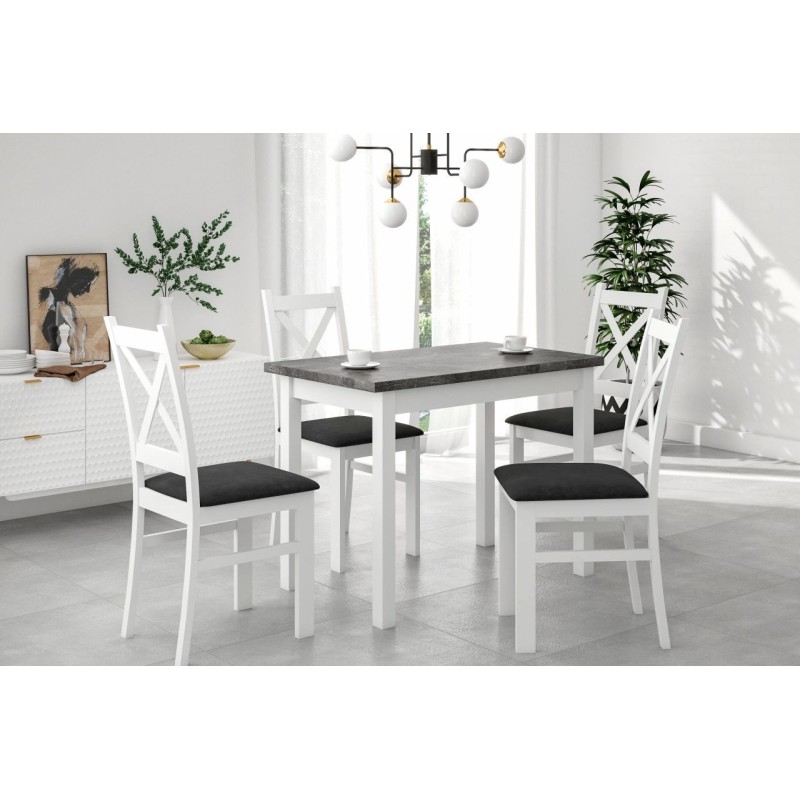 Table (concrete/white) 70x100 Table (concrete/white) 70x100
