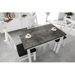 Table (concrete/white) 70x100 Table (concrete/white) 70x100