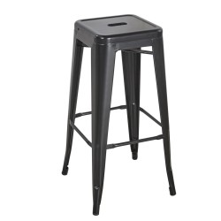 Black bar stool (Loft)