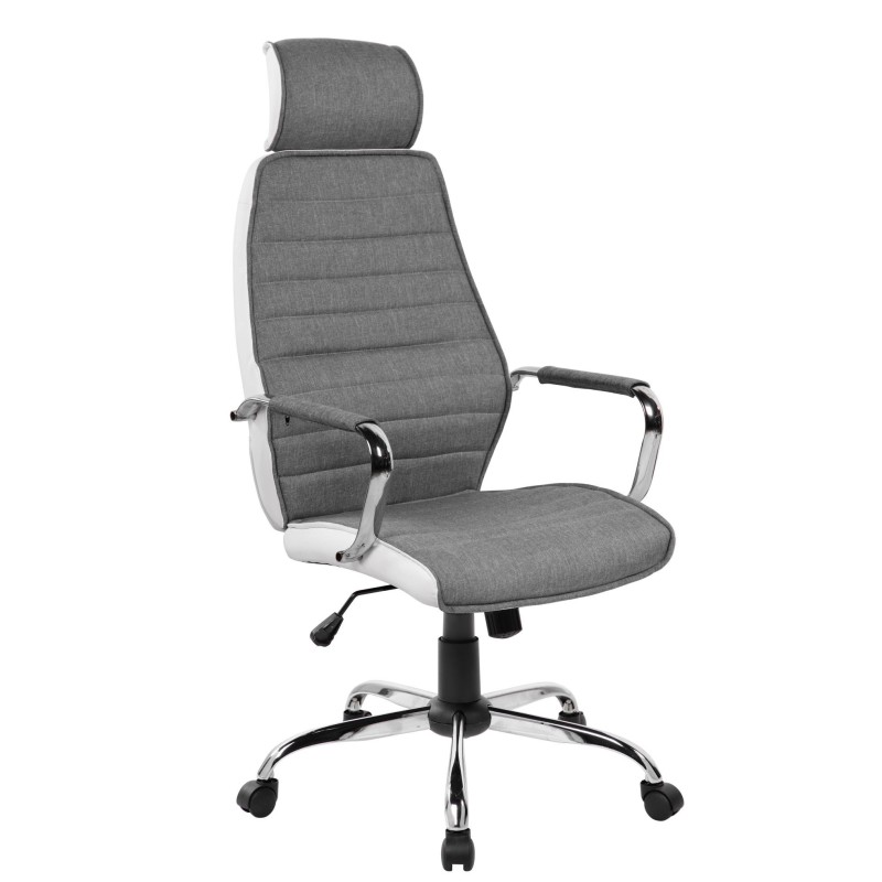 Silla de oficina gris/blanca Silla de oficina gris/blanca