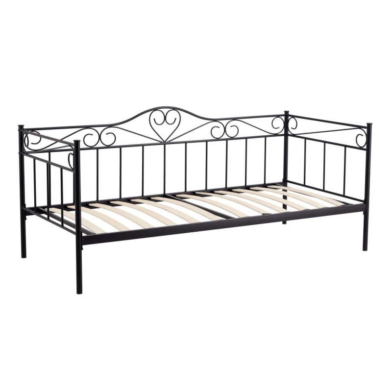 Metal bed (black) Metal bed (black)