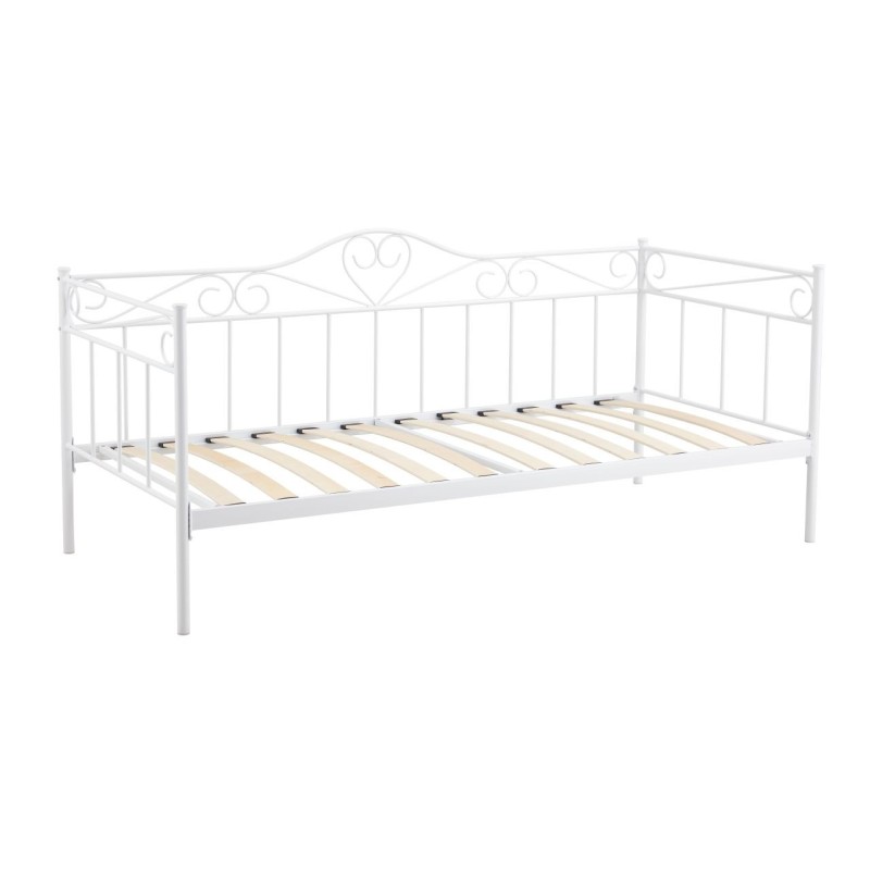 Metal bed (white) Metal bed (white)