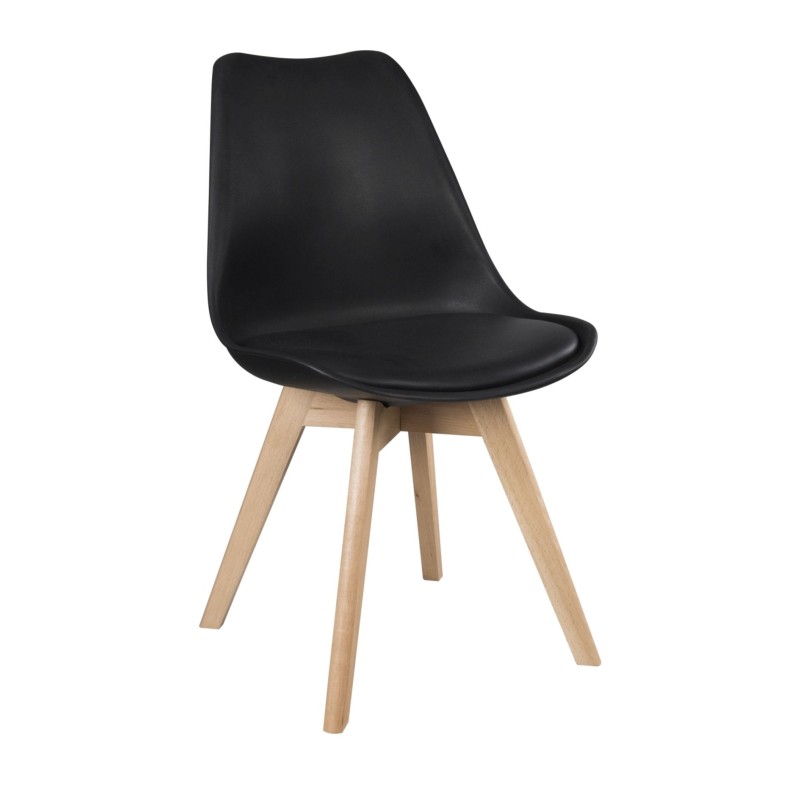 Silla (negra) (1p 4 uds) Silla (negra) (1p 4 uds)