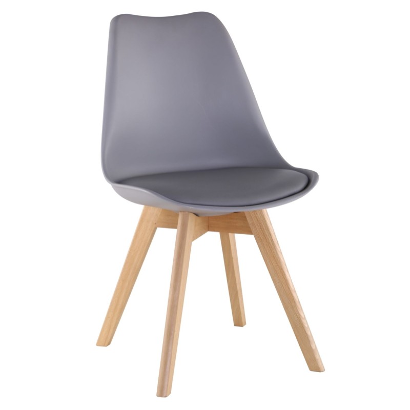 Chair (gray) (1 pack of 4 pieces) Chair (gray) (1 pack of 4 pieces)