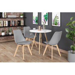Chair (gray) (1 pack of 4 pieces) Chair (gray) (1 pack of 4 pieces)