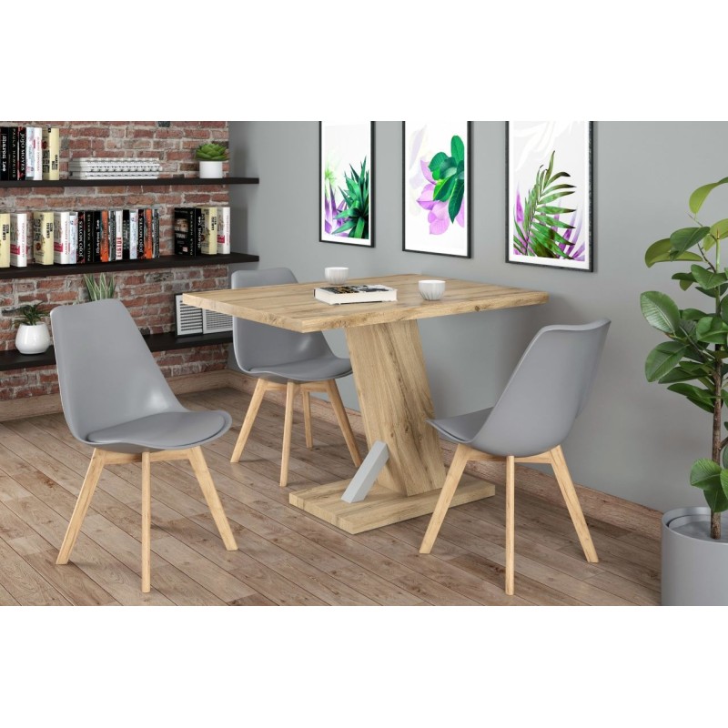 Chair (gray) (1 pack of 4 pieces) Chair (gray) (1 pack of 4 pieces)
