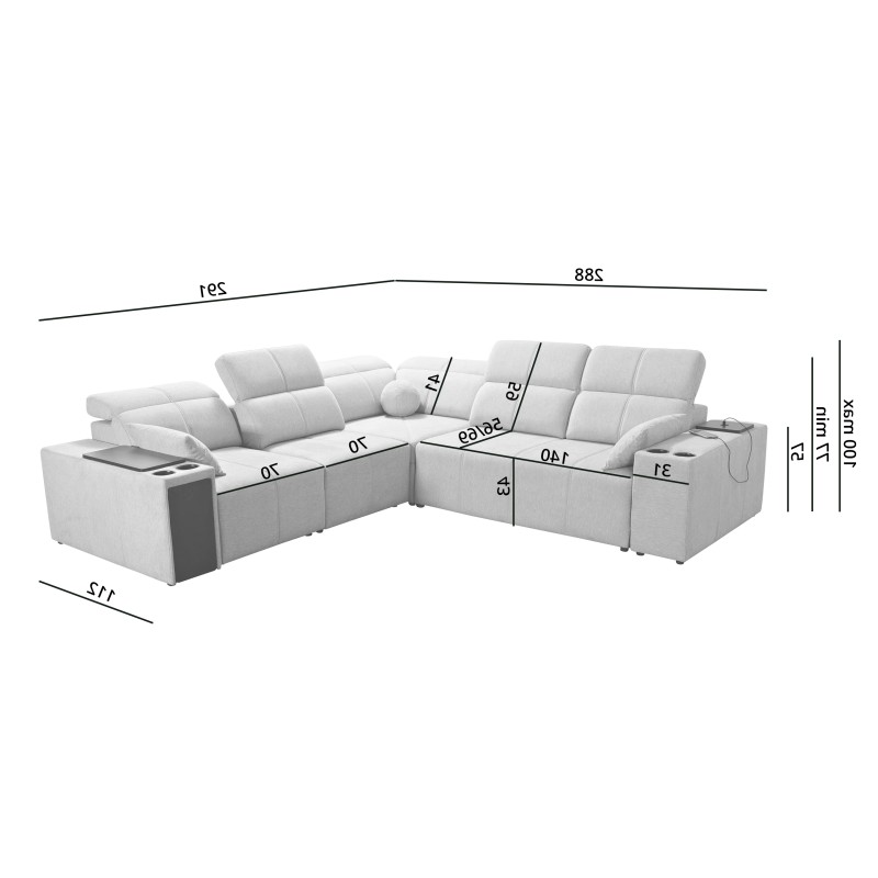 Milano III corner sofa with a sleeping function - elegance and functionality in one! Milano III corner sofa with a sleeping function - elegance and functionality in one!