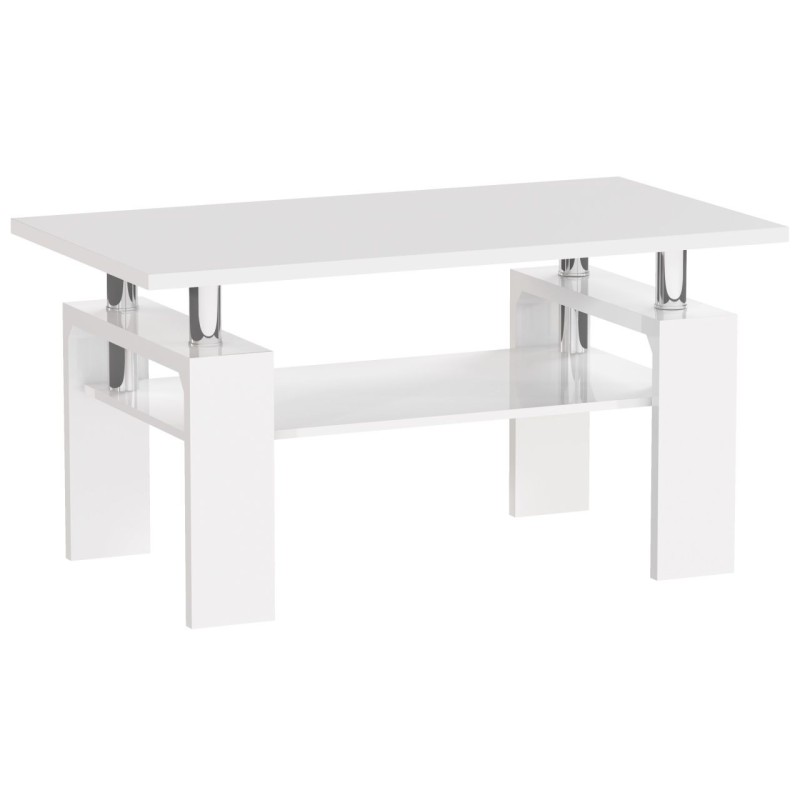 Coffee table (MDF, white) Coffee table (MDF, white)