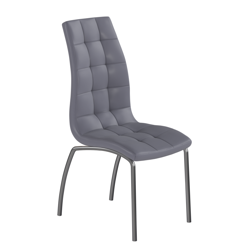 Chair (gray) (1 pack of 4 pieces) Chair (gray) (1 pack of 4 pieces)