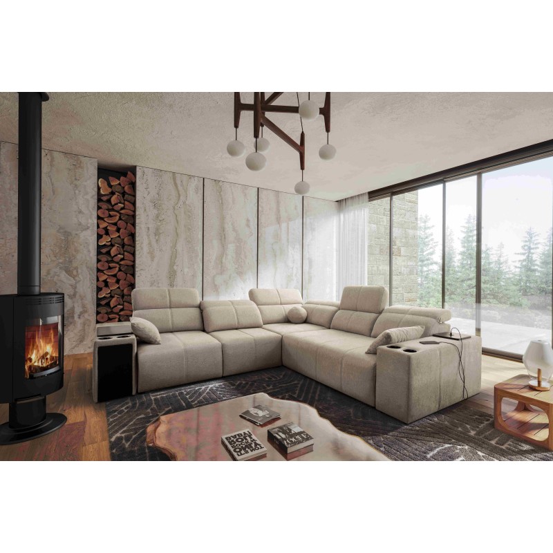 Milano III corner sofa with a sleeping function - elegance and functionality in one! Milano III corner sofa with a sleeping function - elegance and functionality in one!