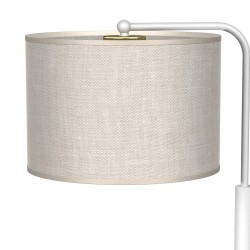 LINO Desk Lamp WHITE / LINEN 1xE27 LINO Desk Lamp WHITE / LINEN 1xE27