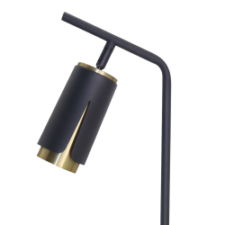 FLOWER BLACK GOLD LAMPKA GABINETOWA 1xGU10 FLOWER BLACK GOLD LAMPKA GABINETOWA 1xGU10