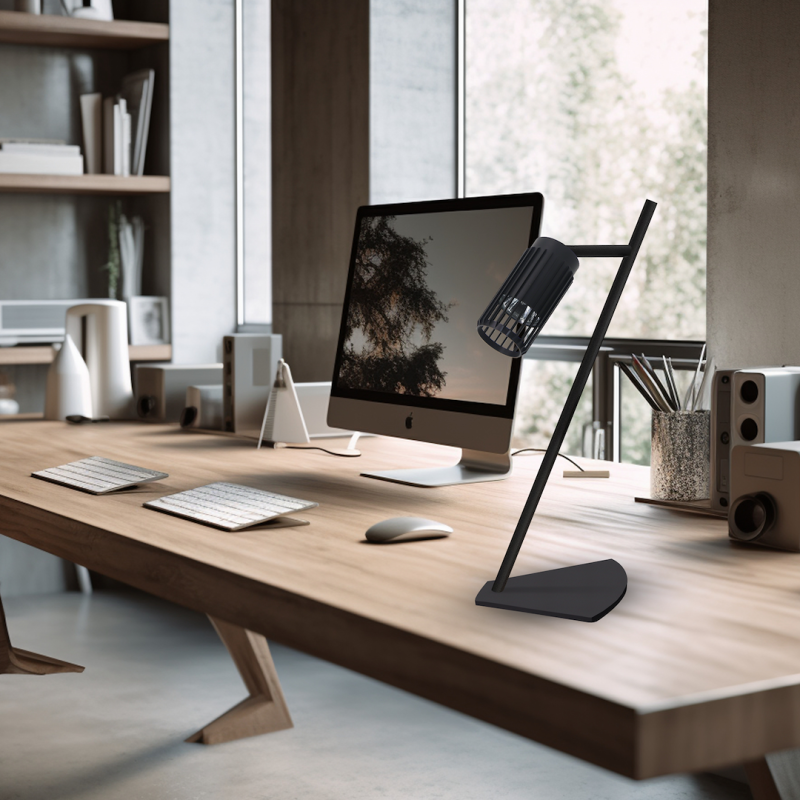 VERTICAL BLACK DESK LAMP 1xGU10 VERTICAL BLACK DESK LAMP 1xGU10