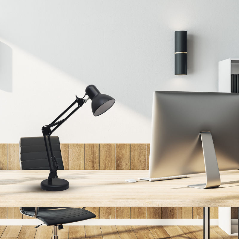 NEXA Black Desk Lamp 1xE27 NEXA Black Desk Lamp 1xE27