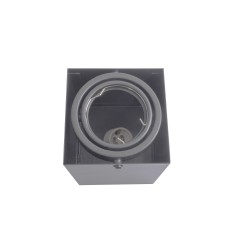 LAMPA SUFITOWA BLOCCO SZARY 1x7W GU10 LED LAMPA SUFITOWA BLOCCO SZARY 1x7W GU10 LED