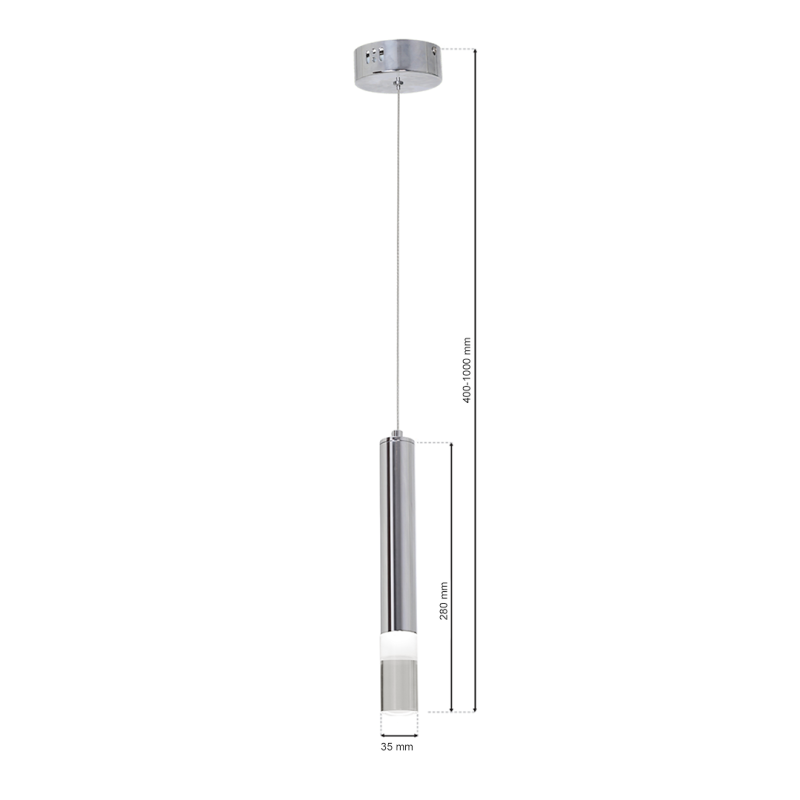 LAMPA WISZĄCA ICE 5W LED LAMPA WISZĄCA ICE 5W LED