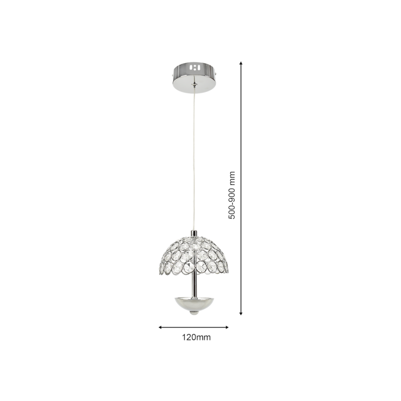 LAMPA WISZĄCA VENUS 1x5W LED LAMPA WISZĄCA VENUS 1x5W LED