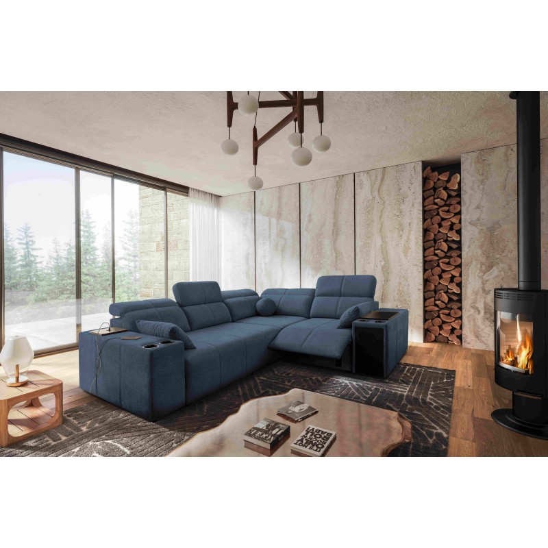 Narożnik milano II mix z funkcja spania oraz funkcja relax tkanina verita 76 Narożnik milano II mix z funkcja spania oraz funkcja relax tkanina verita 76