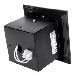 Lampa Podtynkowa Blocco 1x7W GU10 Led Czarny Lampa Podtynkowa Blocco 1x7W GU10 Led Czarny