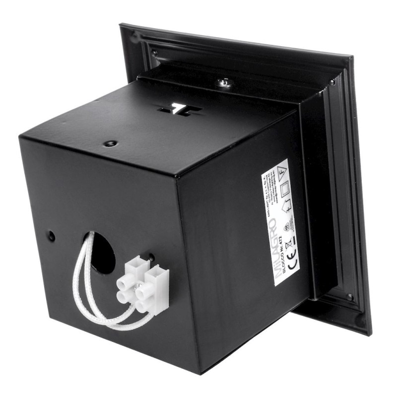 Lampa Podtynkowa Blocco 1x7W GU10 Led Czarny Lampa Podtynkowa Blocco 1x7W GU10 Led Czarny