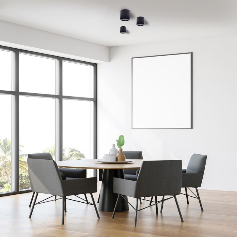 LAMPA SUFITOWA TUBO BLACK 1xAR111 (BEZ ŻARÓWKI) LAMPA SUFITOWA TUBO BLACK 1xAR111 (BEZ ŻARÓWKI)
