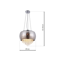 LAMPA WISZĄCA STARLIGHT 3xE14 LAMPA WISZĄCA STARLIGHT 3xE14