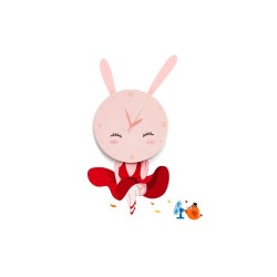 Children's Lamp BUNNY LED CLOCK 0.6W LED