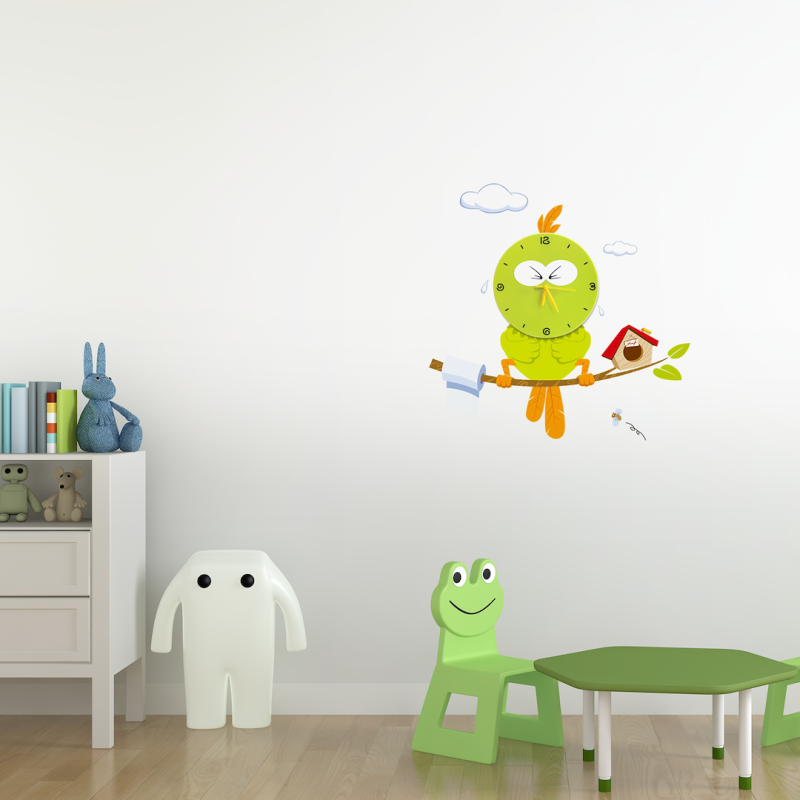 Children's Lamp BIRD LED CLOCK 0.6W LED Children's Lamp BIRD LED CLOCK 0.6W LED