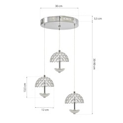 VENUS Hanging Lamp 3x5W LED VENUS Hanging Lamp 3x5W LED