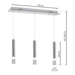 ICE 15W LED PENDANT LAMP ICE 15W LED PENDANT LAMP