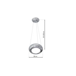 ПІДВІСНА ЛАМПА MERCURIO 12W LED ПІДВІСНА ЛАМПА MERCURIO 12W LED