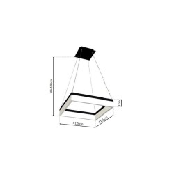 NERO 32W LED PENDANT LIGHT NERO 32W LED PENDANT LIGHT
