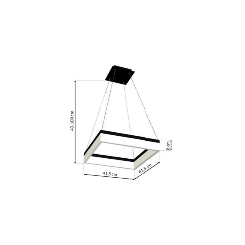 NERO 32W LED PENDANT LIGHT NERO 32W LED PENDANT LIGHT