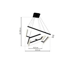 NERO 80W LED PENDANT LAMP NERO 80W LED PENDANT LAMP