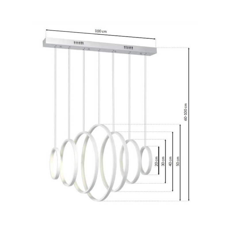 VERTIGO 96W LED PENDANT LAMP VERTIGO 96W LED PENDANT LAMP