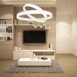 HANGING LAMP RING 60W LED + REMOTE CONTROL HANGING LAMP RING 60W LED + REMOTE CONTROL