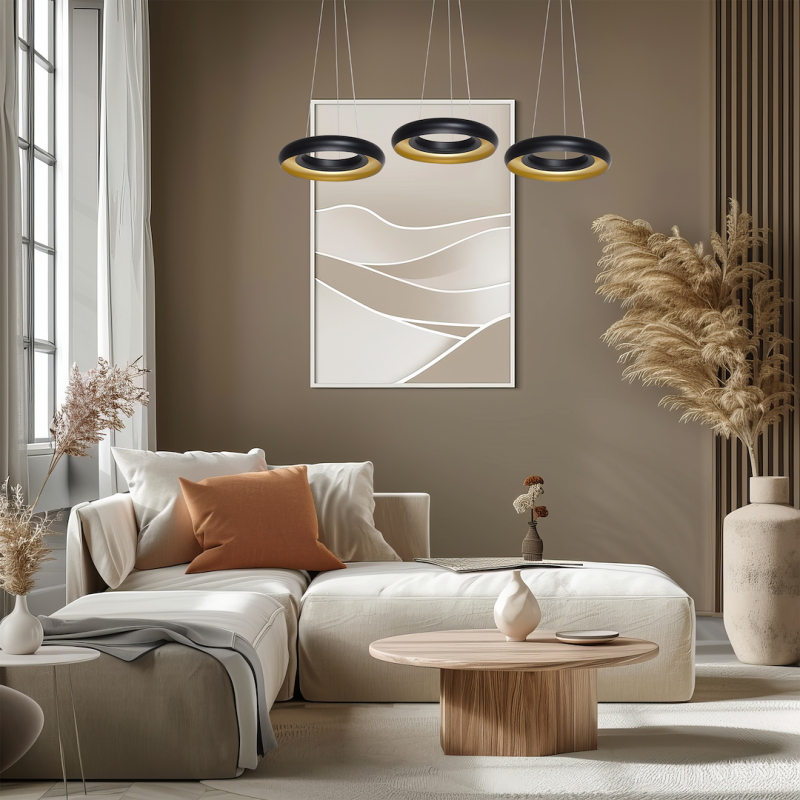 RONDO NERO 36W LED PENDANT LAMP RONDO NERO 36W LED PENDANT LAMP