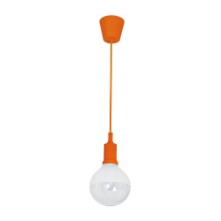 BUBBLE ORANGE PENDANT LAMP 5W E14 LED