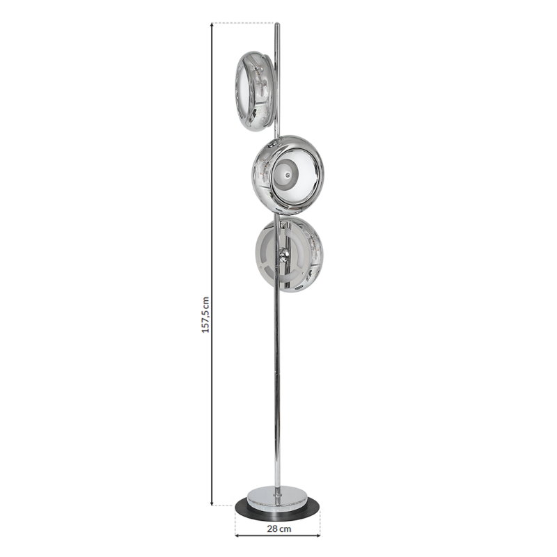 MERCURIO 36W LED FLOOR LAMP MERCURIO 36W LED FLOOR LAMP