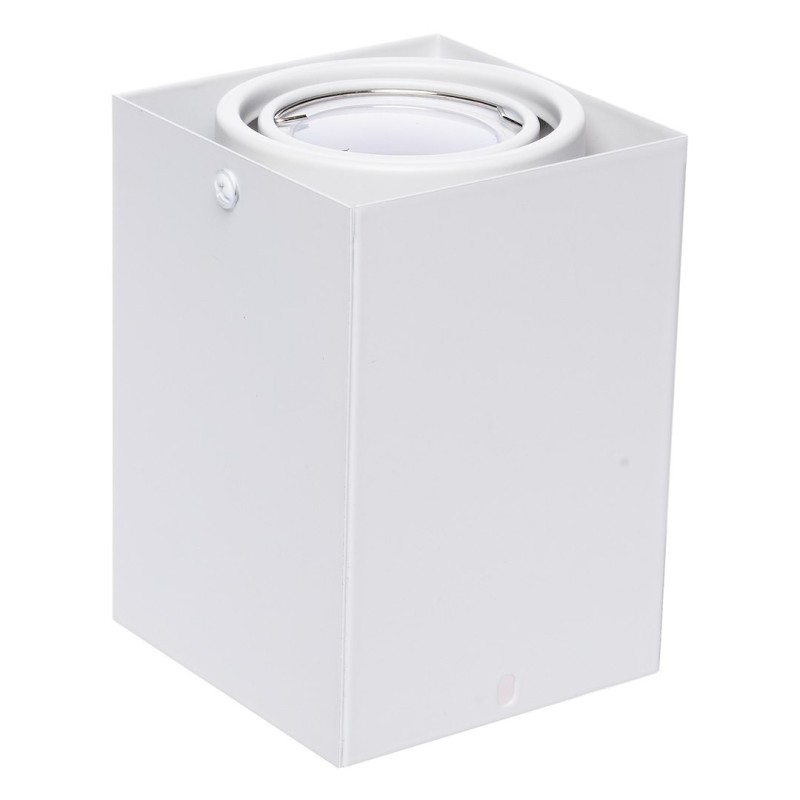 Lámpara de Techo Blocco Blanco 1x7W GU10 Led Lámpara de Techo Blocco Blanco 1x7W GU10 Led