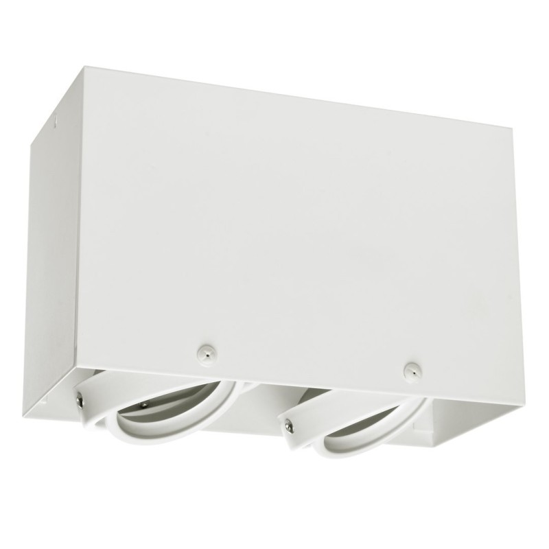 Lampa Sufitowa Blocco Biały 2x7W GU10 Led Lampa Sufitowa Blocco Biały 2x7W GU10 Led