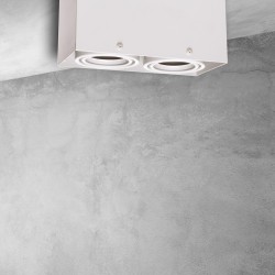 Lampa Sufitowa Blocco Biały 2x7W GU10 Led Lampa Sufitowa Blocco Biały 2x7W GU10 Led