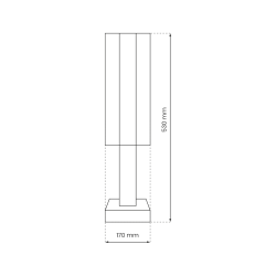 Lampka stołowa RAY 12W LED Lampka stołowa RAY 12W LED