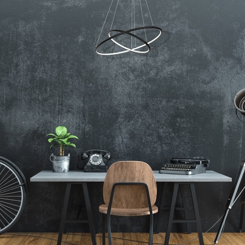 ORION BLACK 53W LED PENDANT LAMP ORION BLACK 53W LED PENDANT LAMP