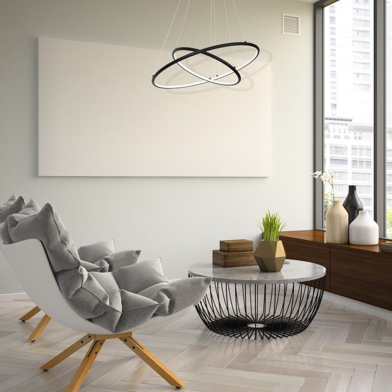 ORION BLACK 53W LED PENDANT LAMP ORION BLACK 53W LED PENDANT LAMP