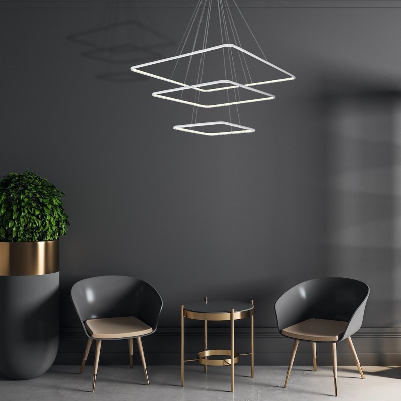 ПІДВІСНА ЛАМПА NIX WHITE 117W LED ПІДВІСНА ЛАМПА NIX WHITE 117W LED