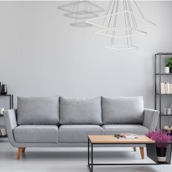 ПІДВІСНА ЛАМПА NIX WHITE 117W LED ПІДВІСНА ЛАМПА NIX WHITE 117W LED