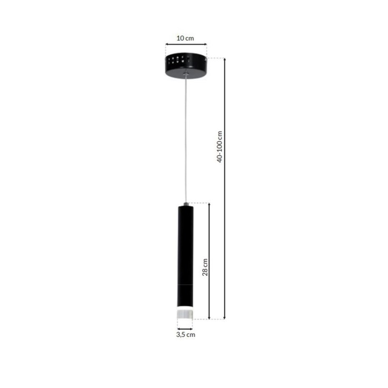 CARBON HANGING LAMP 1X5W LED CARBON HANGING LAMP 1X5W LED